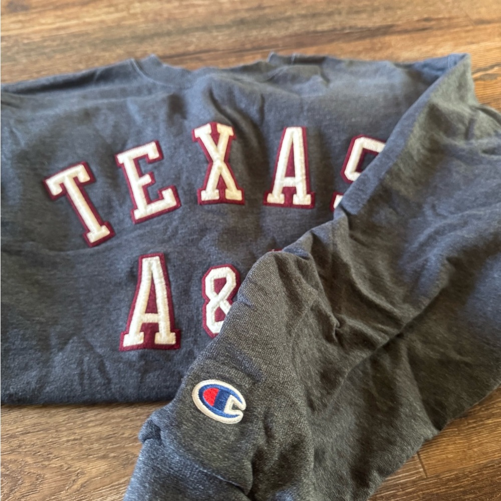 Champion Dark Gray Texas A&M Sweatshirt